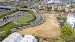 Chantier de la bretelle de sortie n°50 à Bischheim Suivi chantier Bischheim