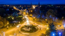 Illuminations de Noël à Schweighouse-sur-Moder, Alsace Illuminations de Noël à Schweighouse-sur-Moder