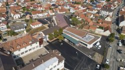 Chantier de l’agrandissement du groupe scolaire de Schweighouse sur Moder Suivi de chantier Schweighouse-sur-Moder